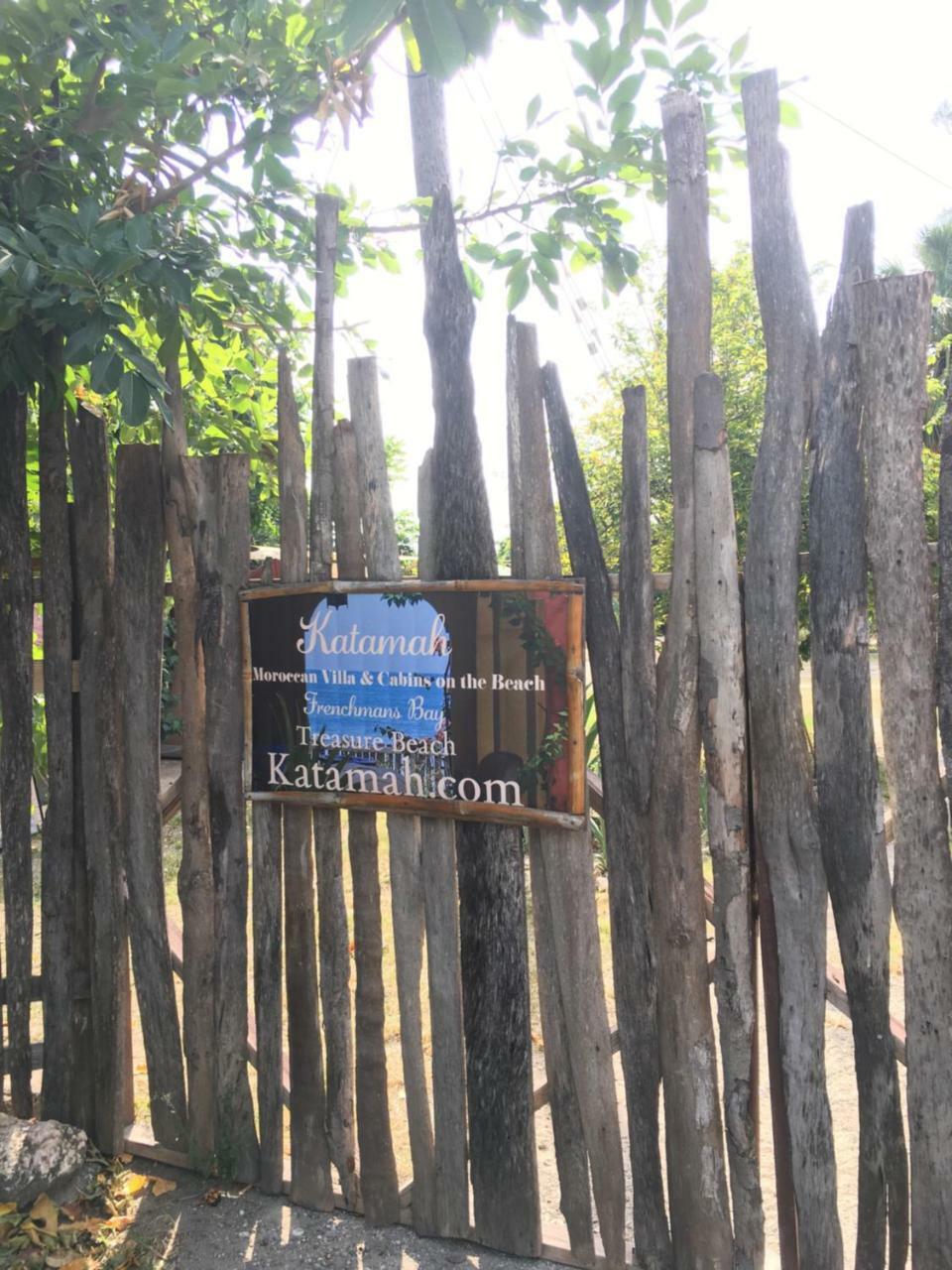 Katamah Beachfront Guesthouse Treasure Beach Bagian luar foto